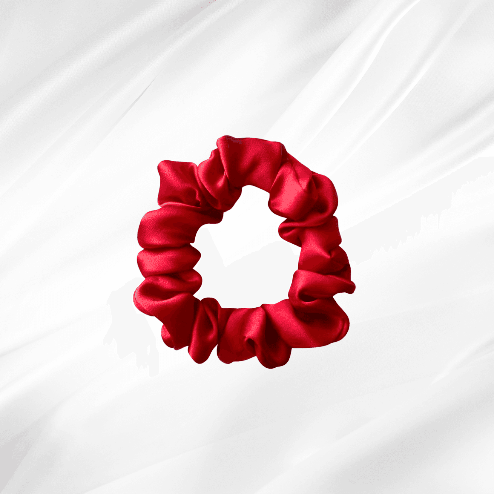 Hedvábné scrunchie MINI ručně šité v ČR