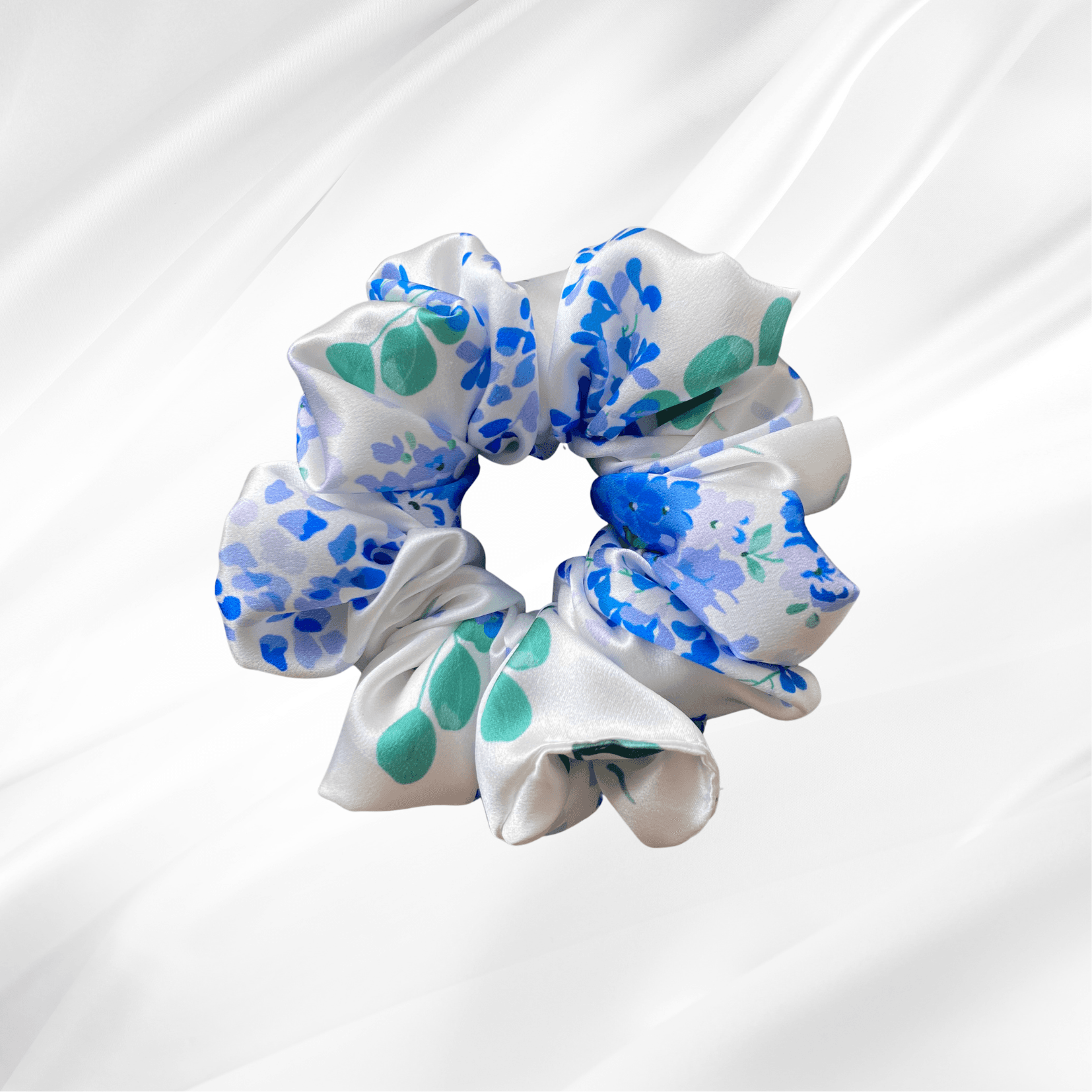 Hedvábné scrunchie JUMBO ručně šité v ČR
